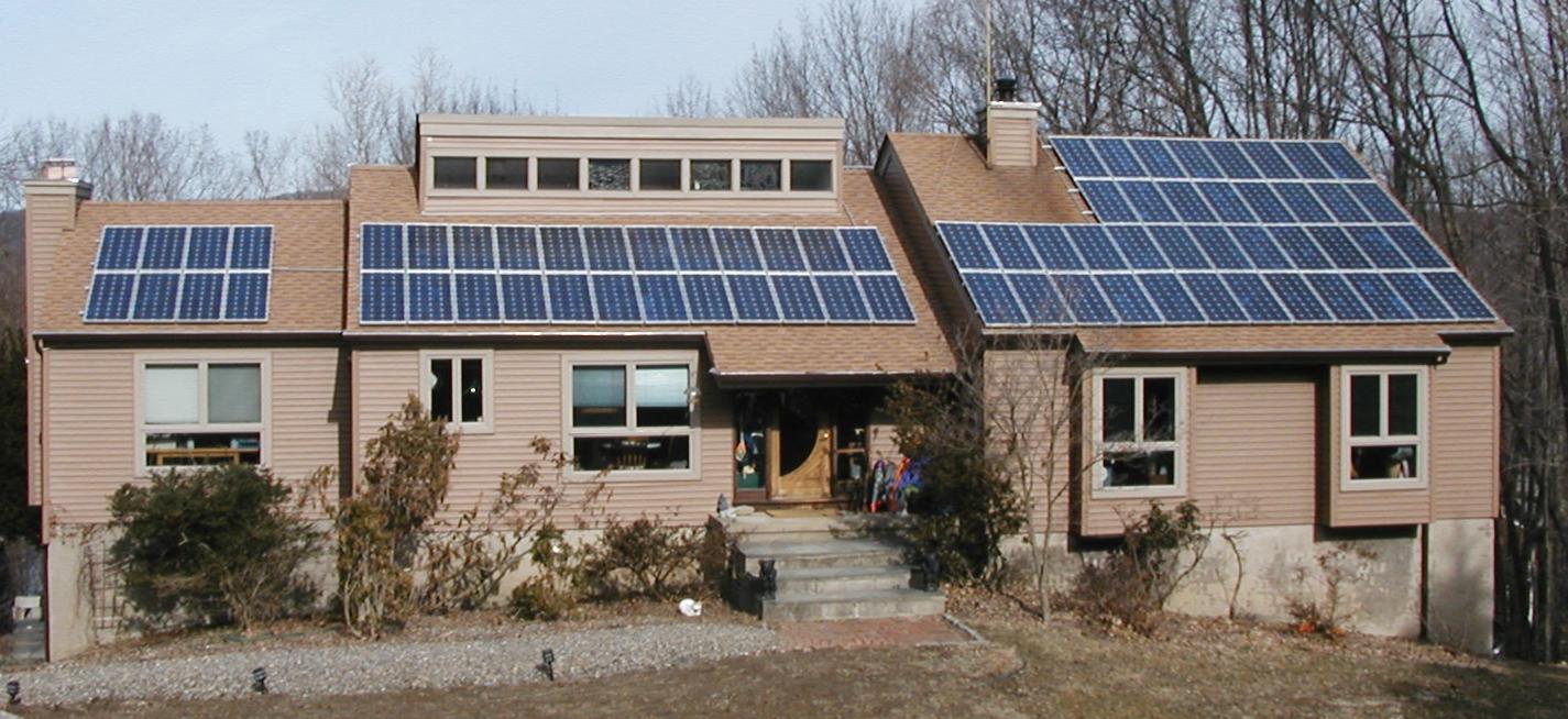 Solar Energy Panels On Houses
